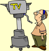 tv camera operator clipart
