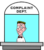 consumer complaint department window clipart